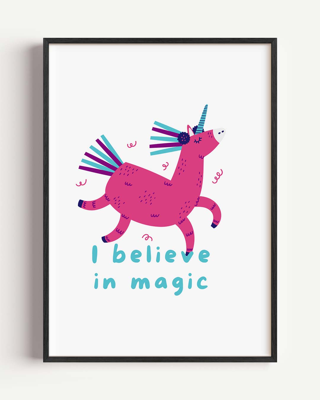 Magische Eenhoorn Poster-WallArtistic