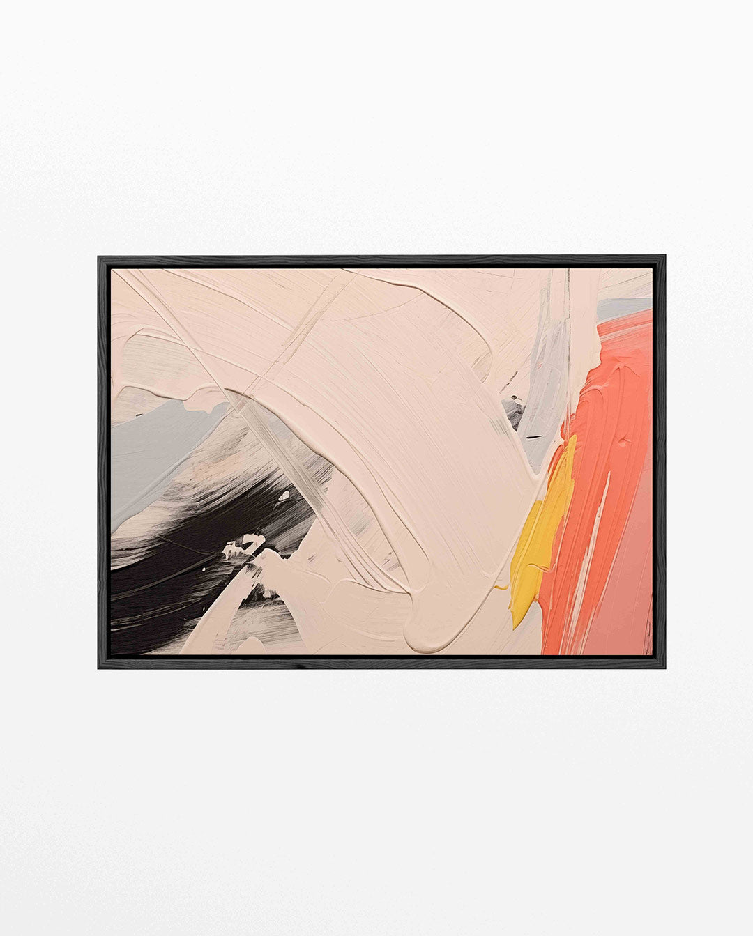 Dynamische kleurenmix Kunstwerk