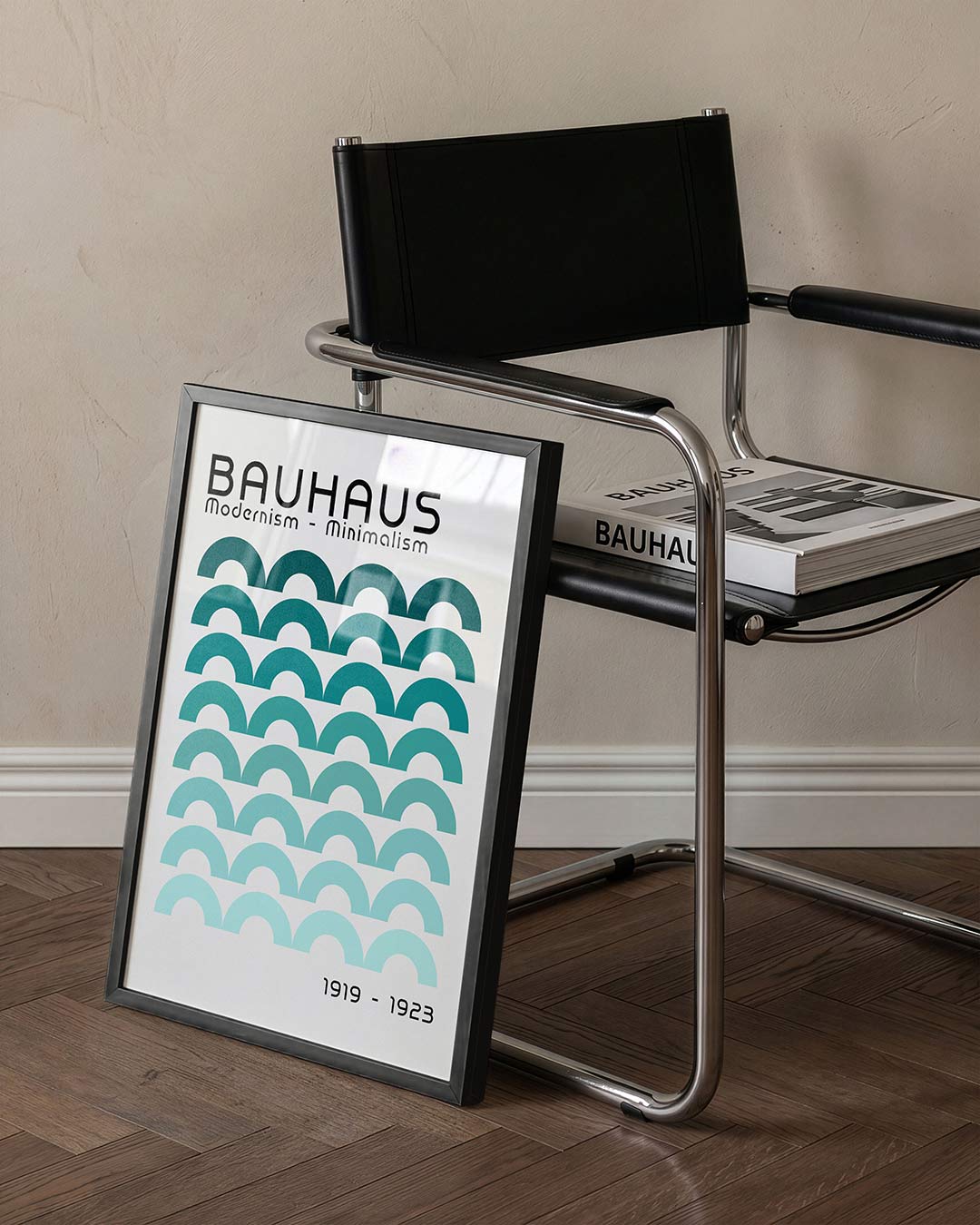 Halfronde ritmes Poster
