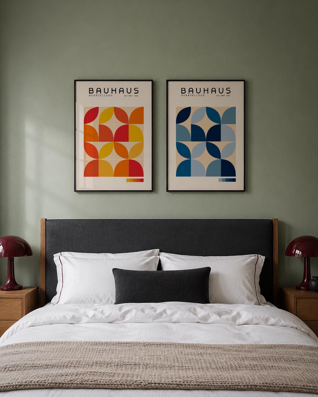 Vorm en kleurenspel Posterset