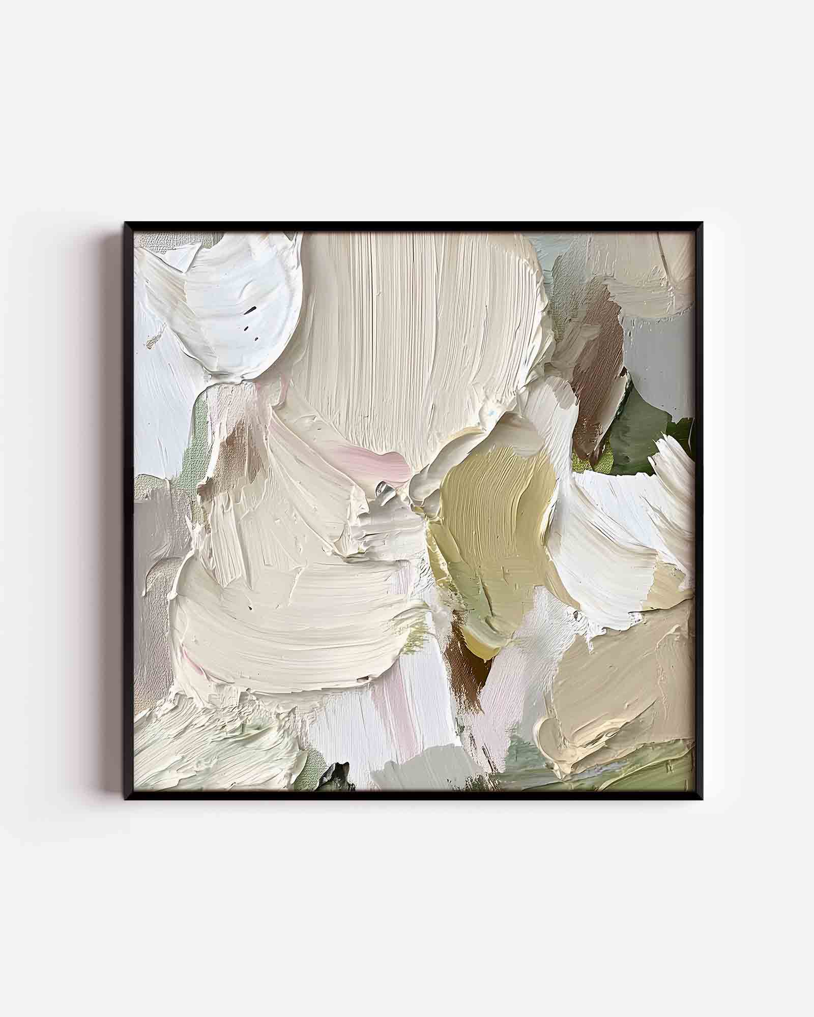Abstracte beige textuur Poster