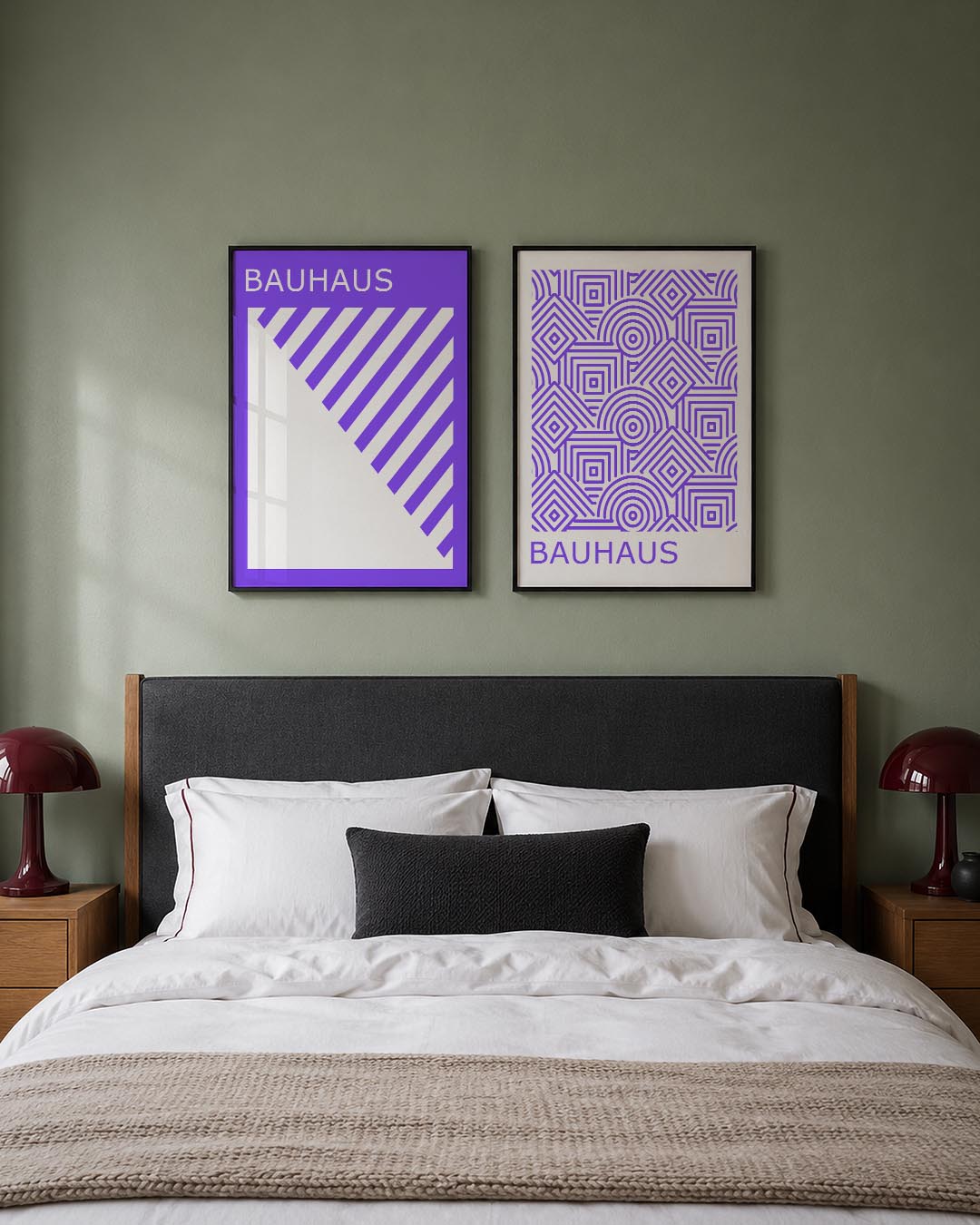 Diagonal lijnen Posterset