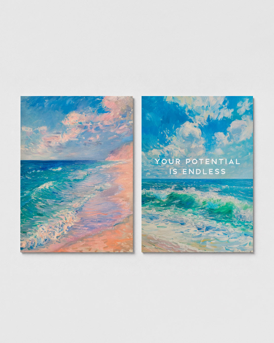 Zee en lucht Posterset