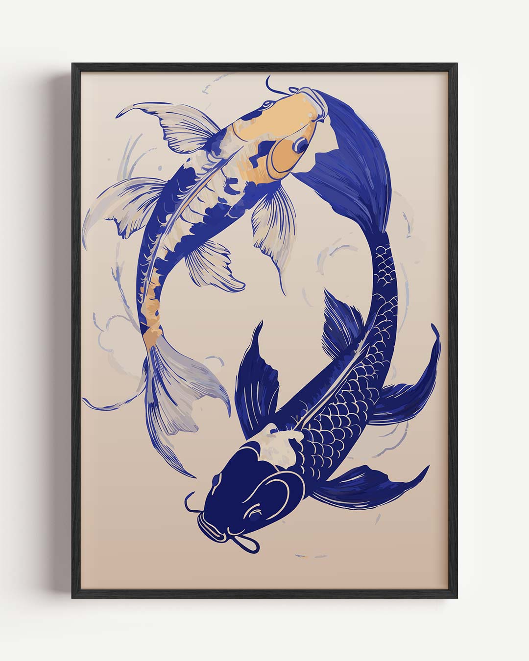 Elegante Koi Karper Poster-WallArtistic