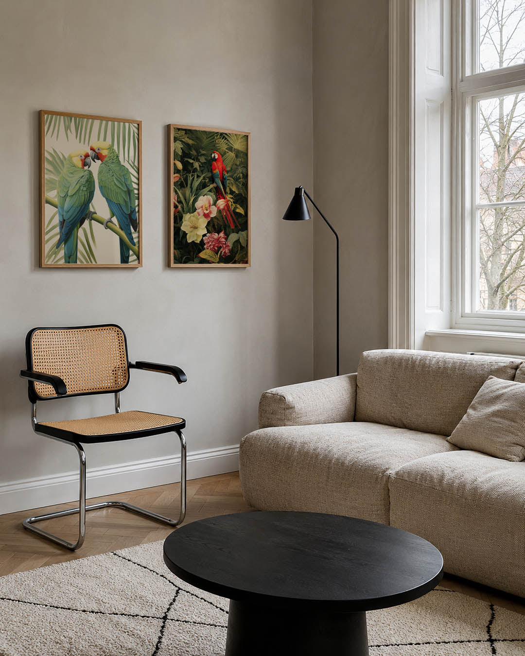 Tropische vogels Posterset