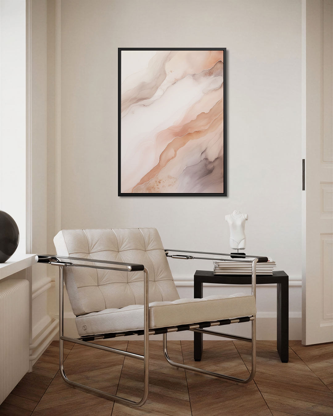 Organische lijnen Kunstwerk