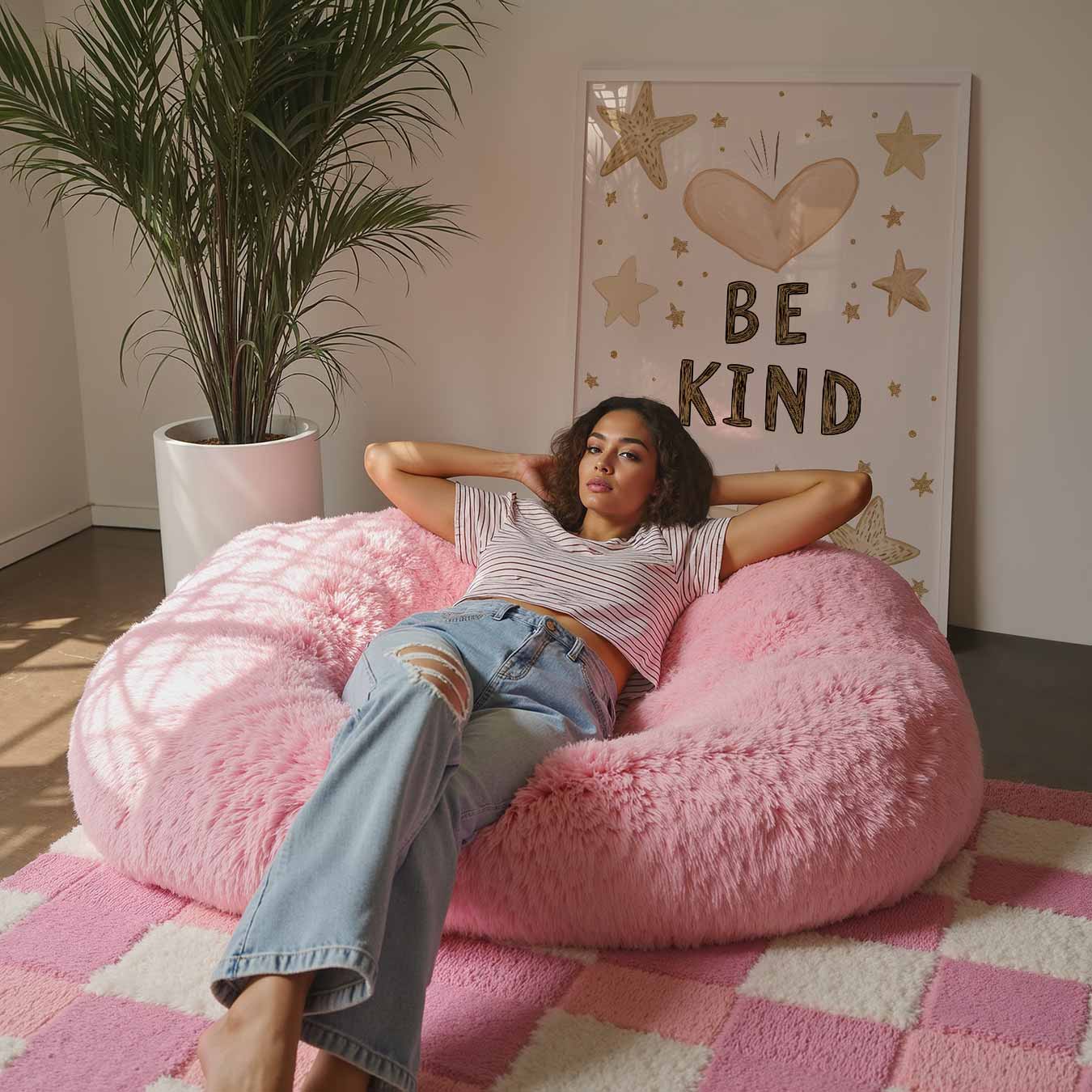 Inspirerende Be Kind Sterren Poster-WallArtistic