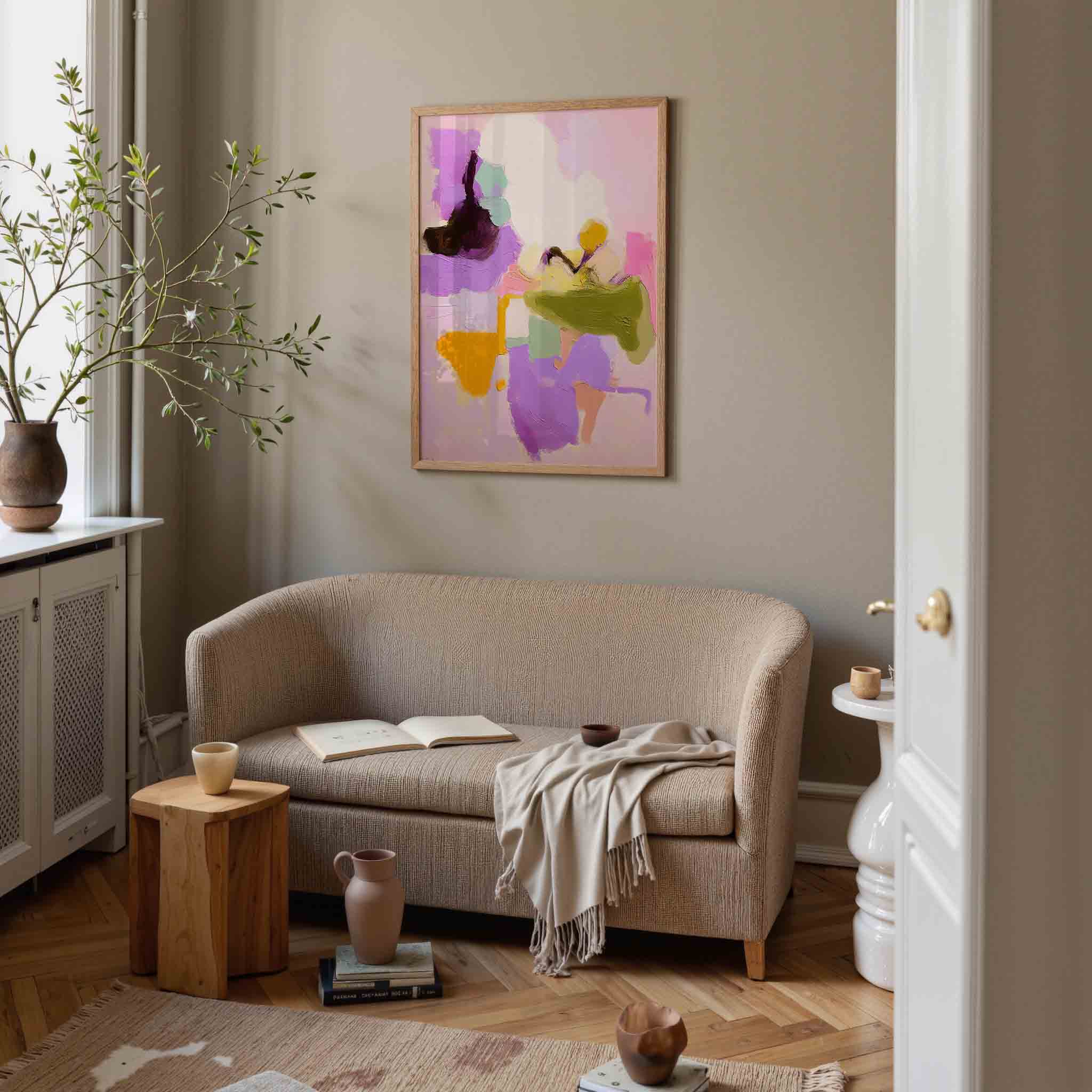 Abstracte vormen Poster