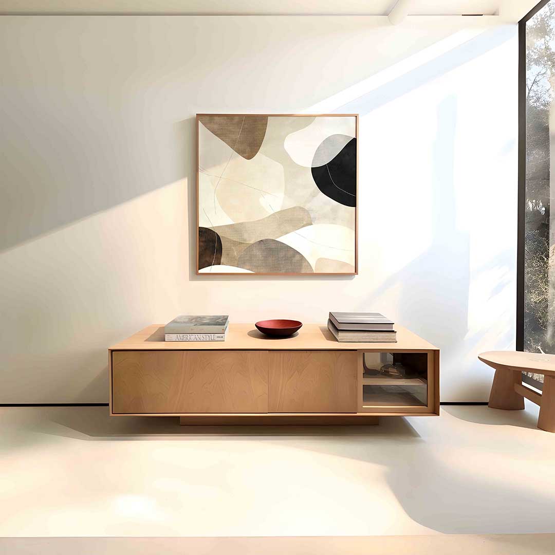 Abstracte vormen Poster