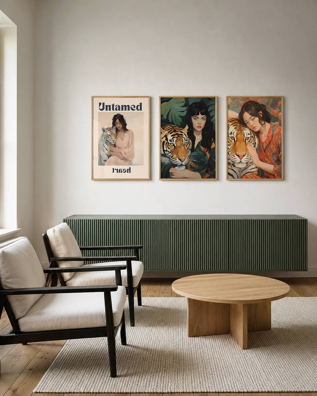 Dierlijke harmonie Posterset