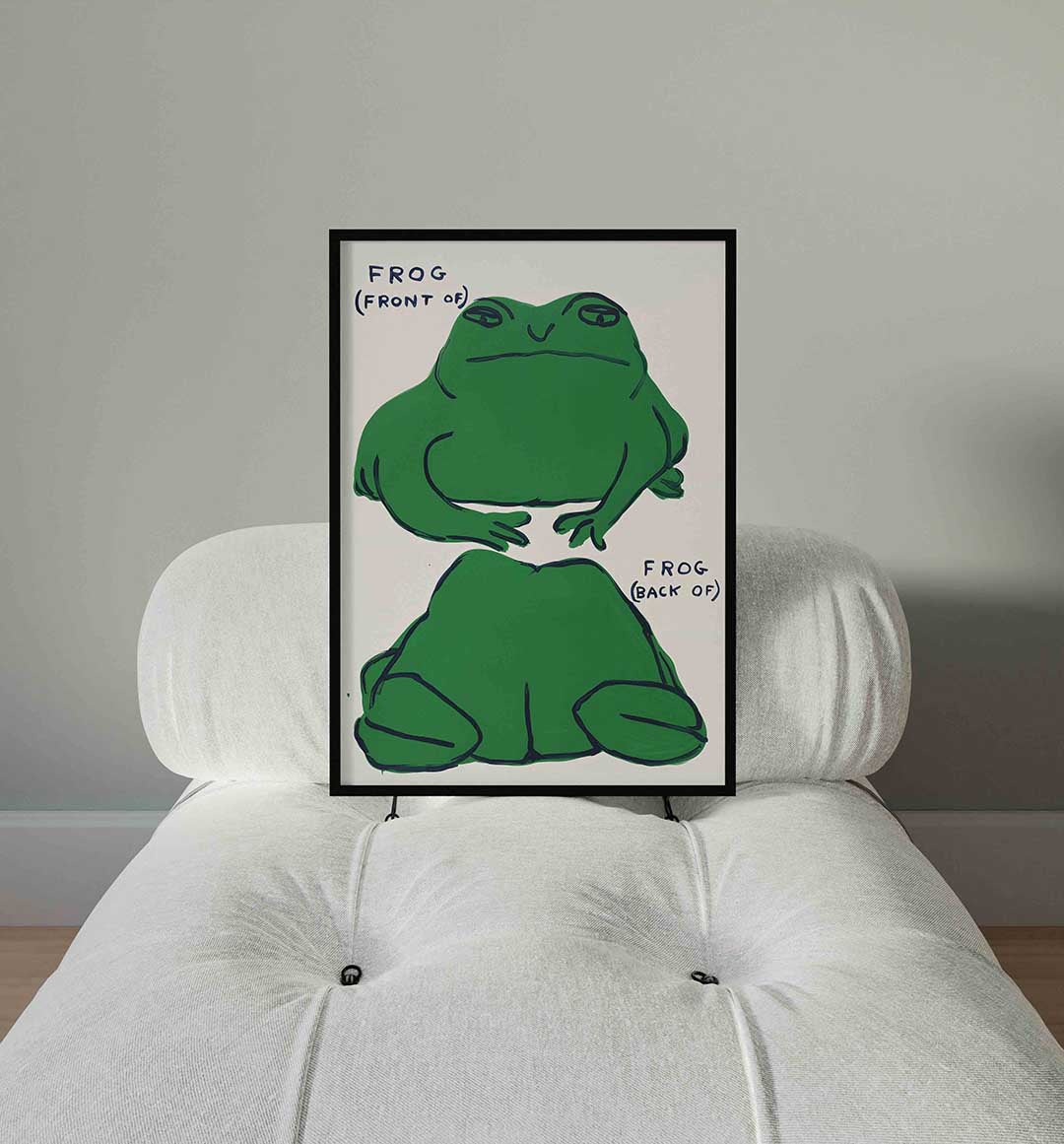 Groene kikker Poster