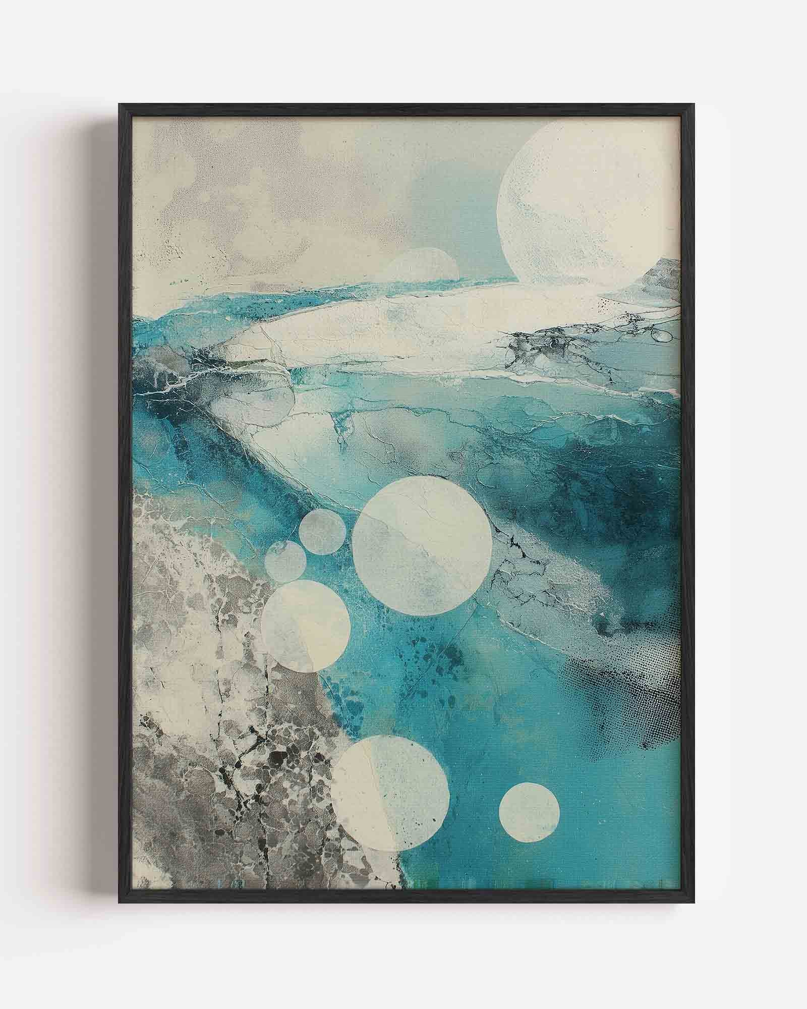 Abstracte cirkels Poster