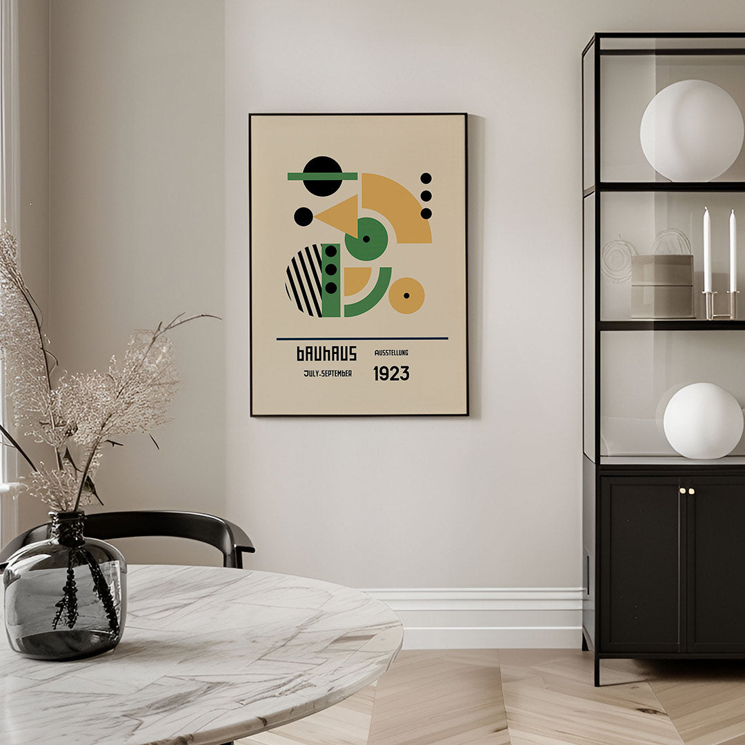 Vormen en vlakkenspel Poster