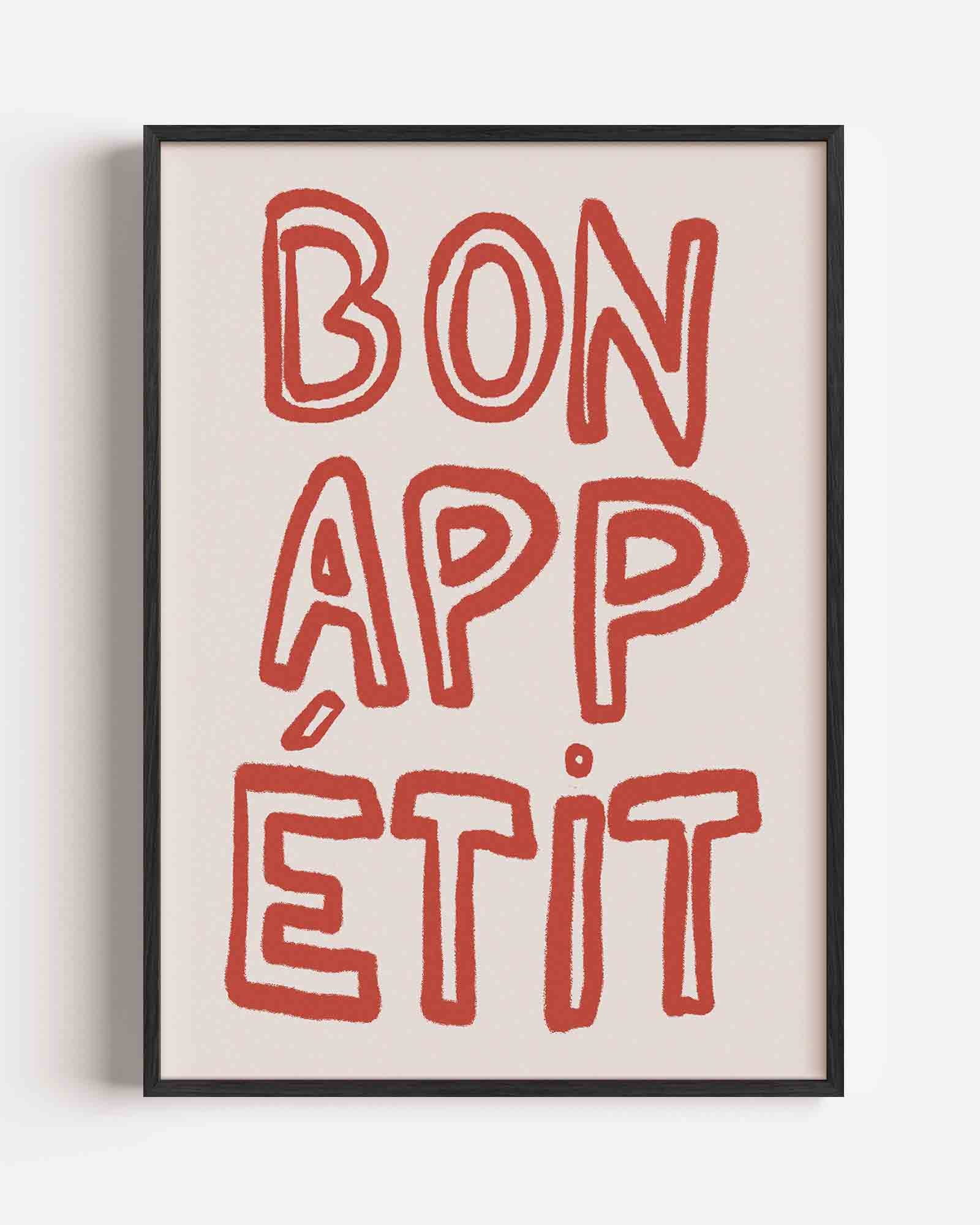Bon appétit Poster