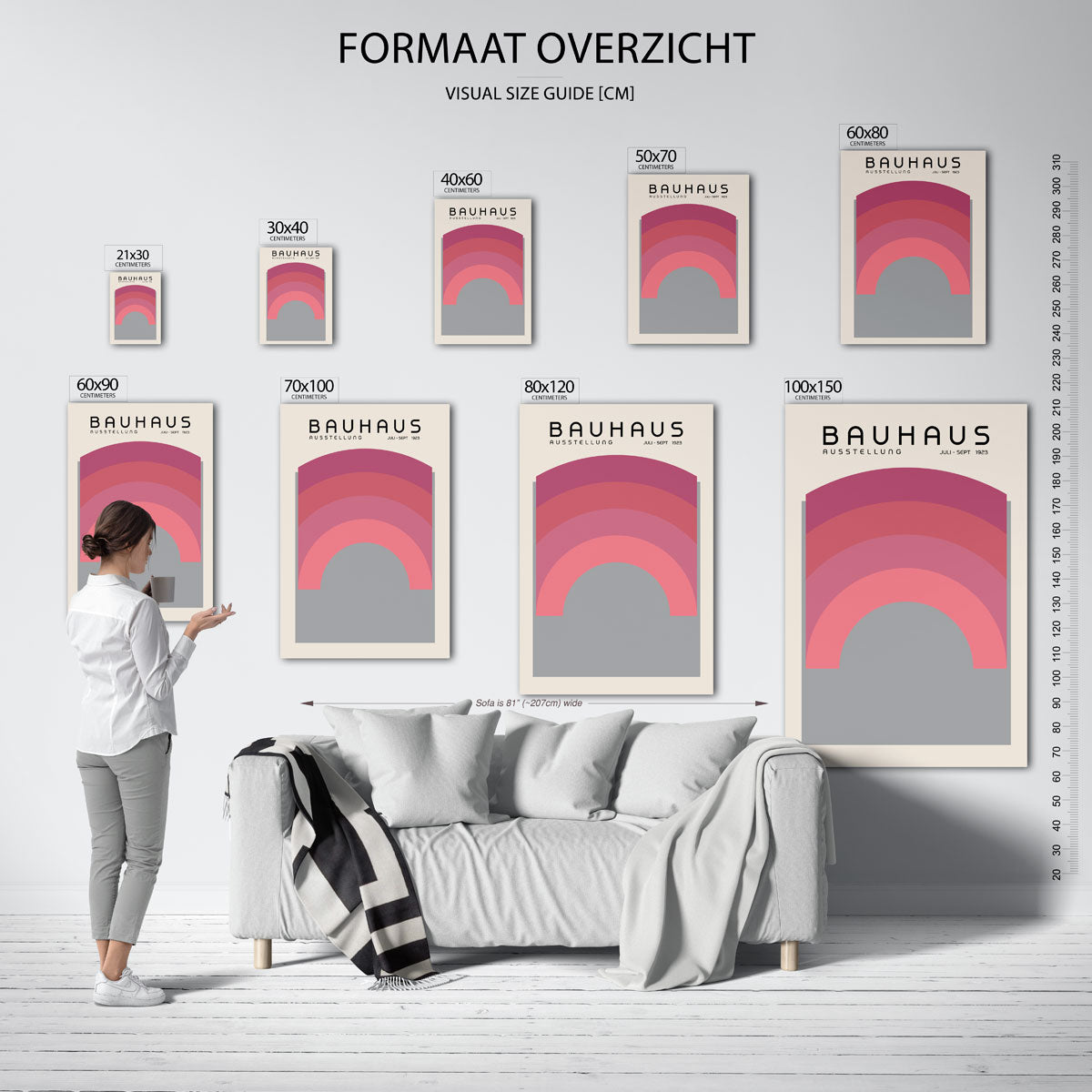 Vorm en kleur Poster