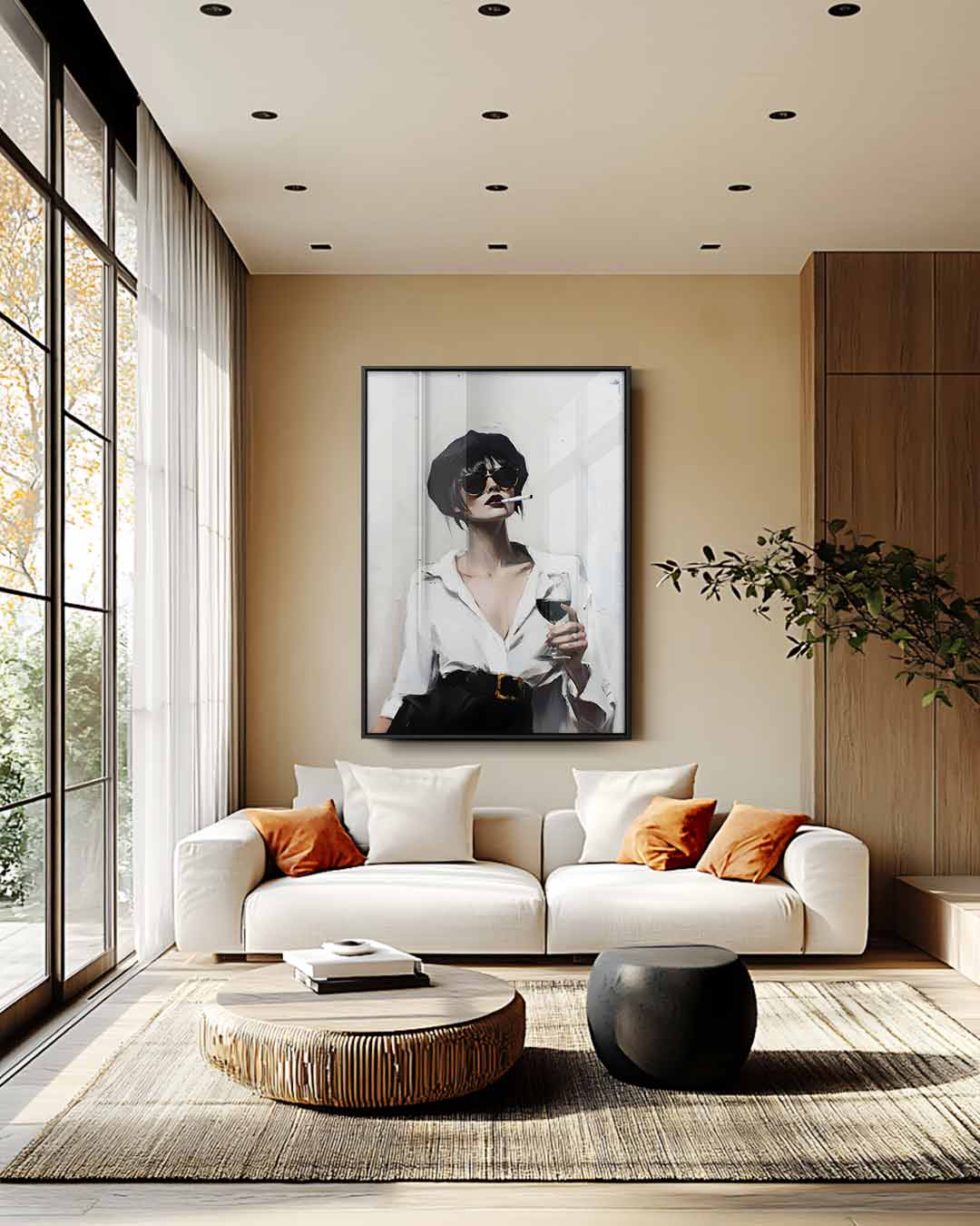 Chic en Nonchalant Kunstwerk-canvas-dibond-plexiglas-wanddecoratie-WallArtistic