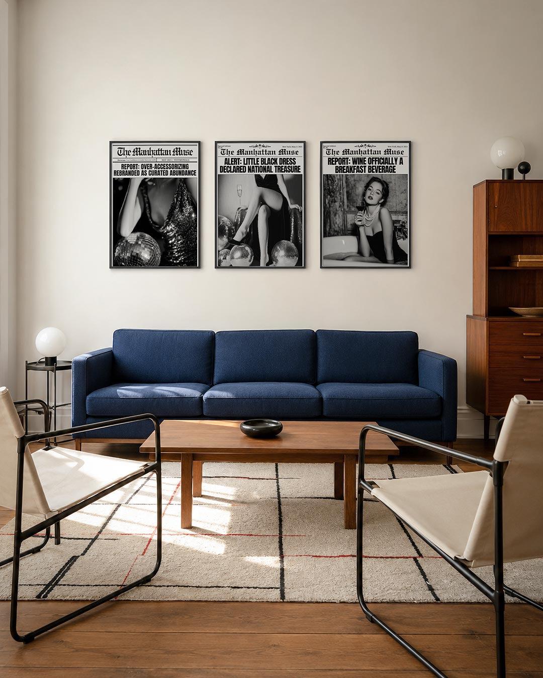 Glinsterende nacht Posterset