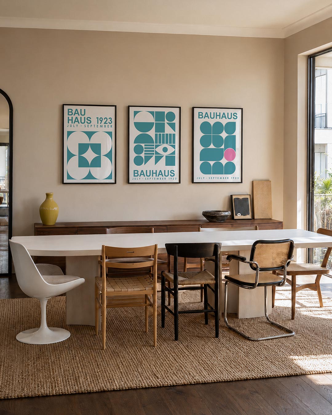 Vormen en vlakken Posterset