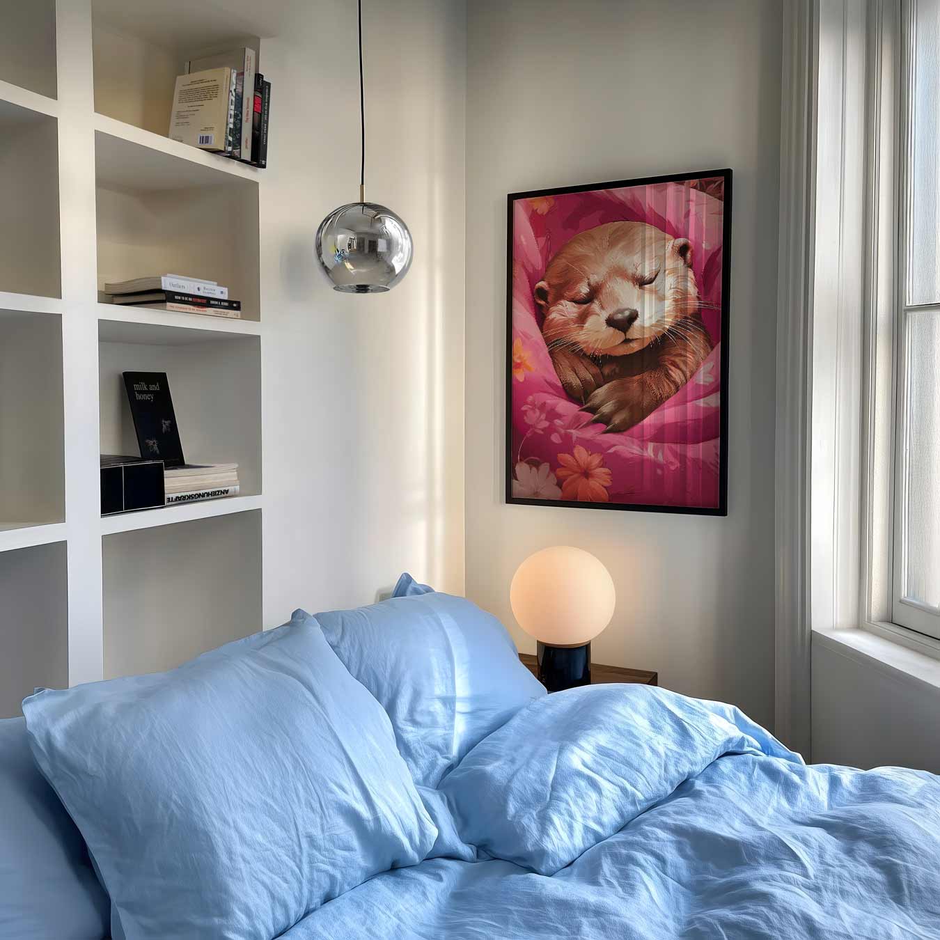 Slaapdroom Otter Poster-WallArtistic
