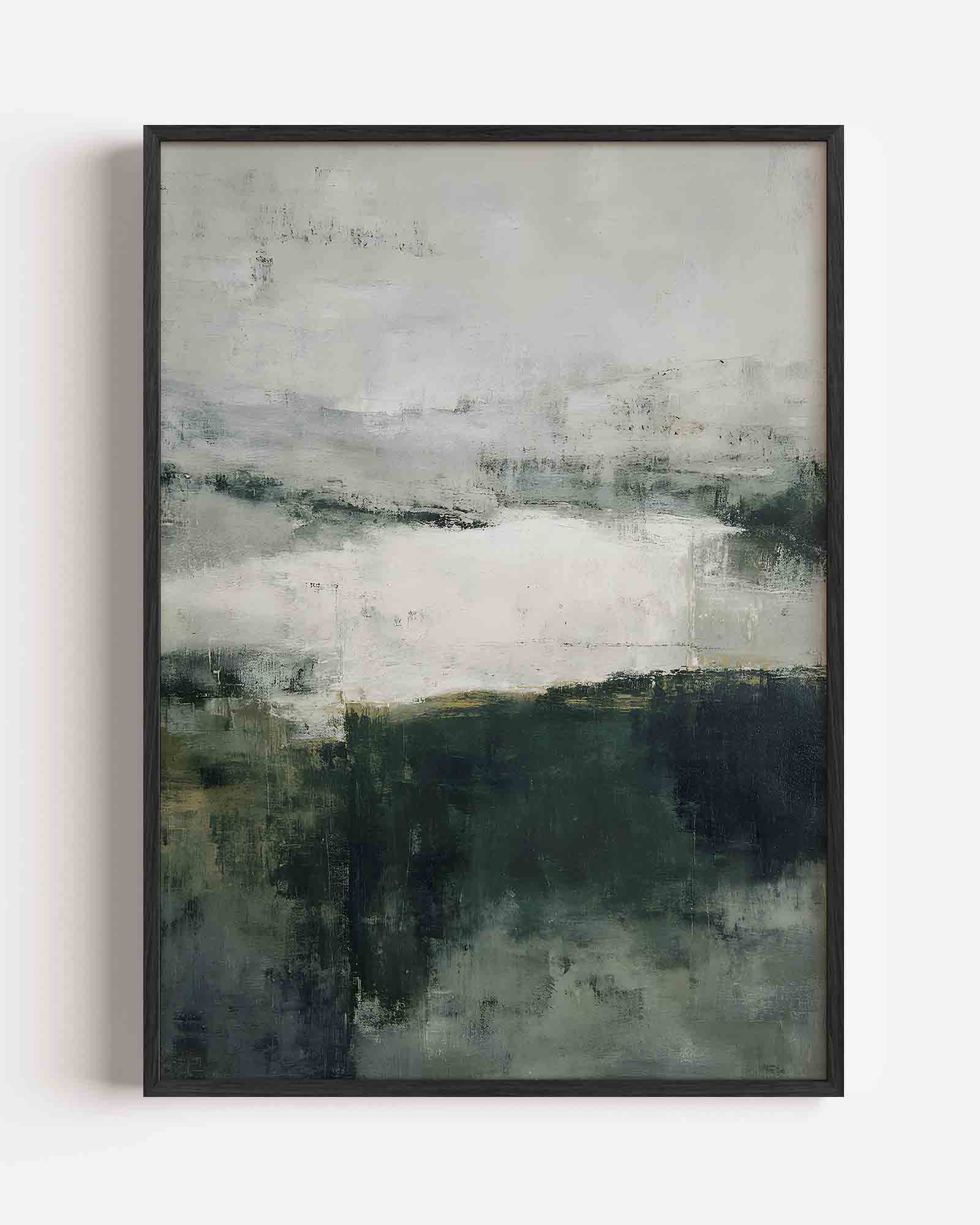 Abstracte landschapsweergave Poster