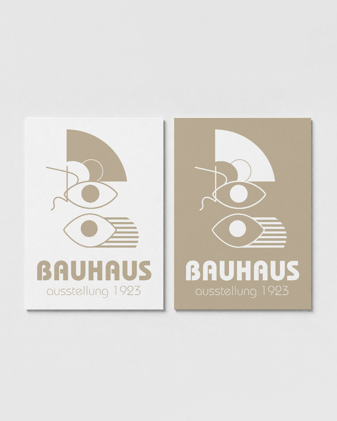 Oogvorm en lijnen Posterset