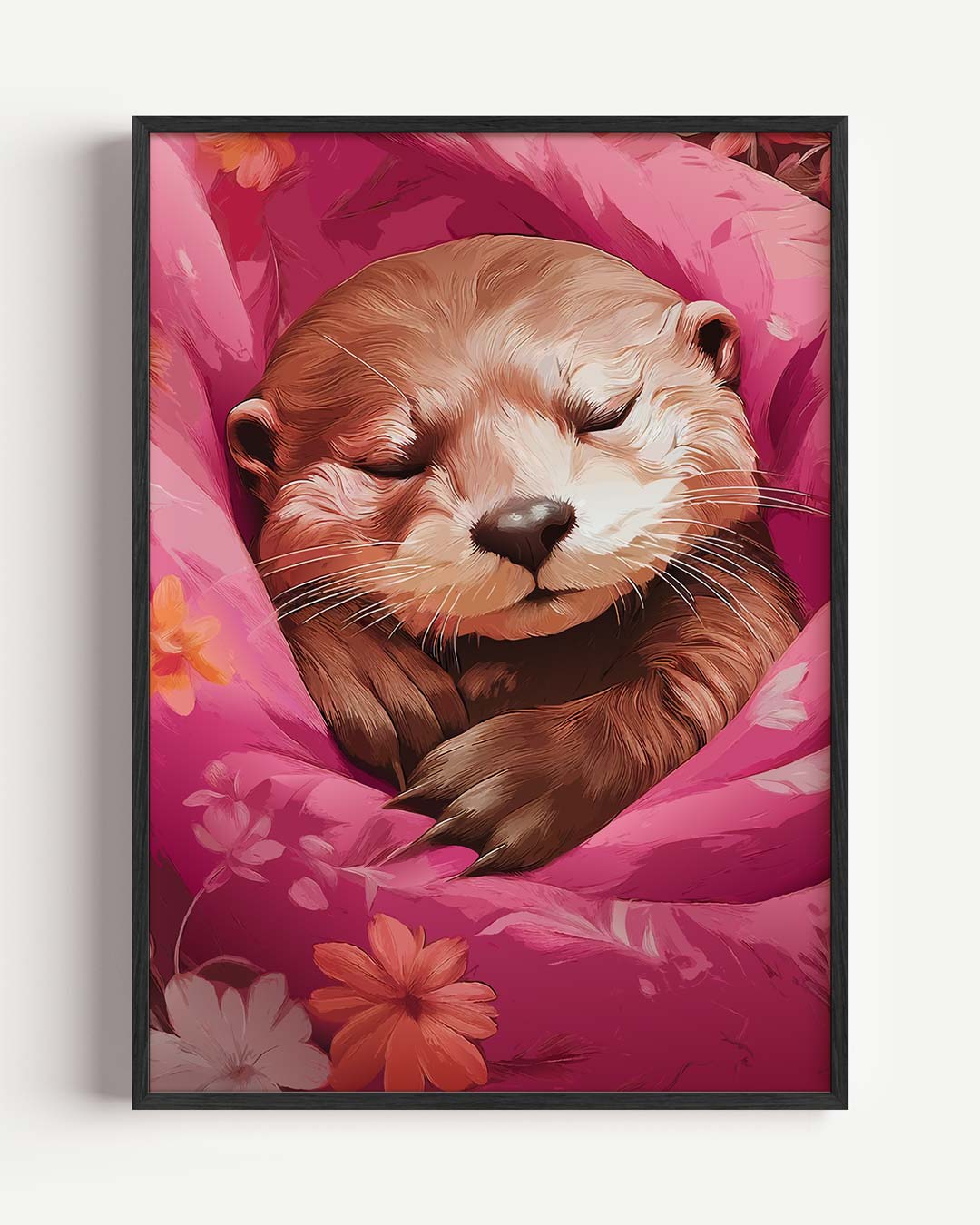 Slaapdroom Otter Poster-WallArtistic