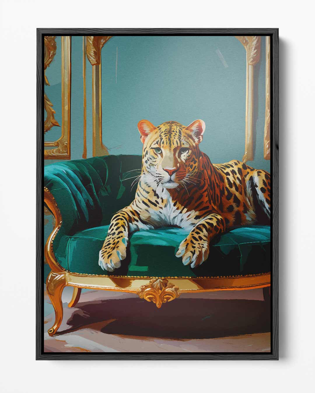 Luxuriöse Kunstwerke in der Leopard Lounge