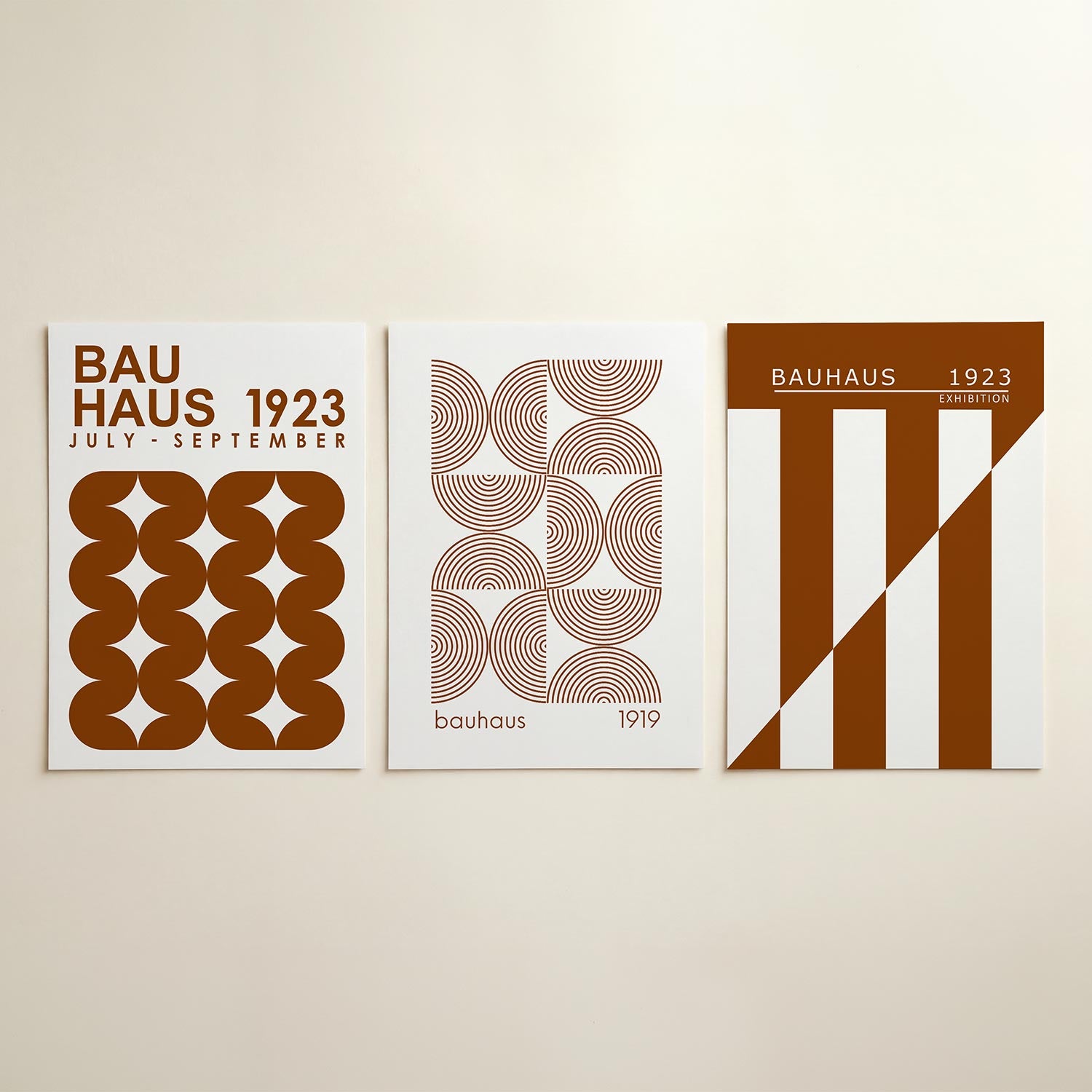 Vormen en vlakken Posterset
