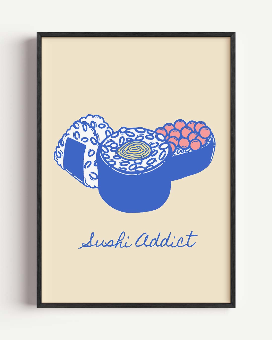 Sushi Addict Poster-WallArtistic