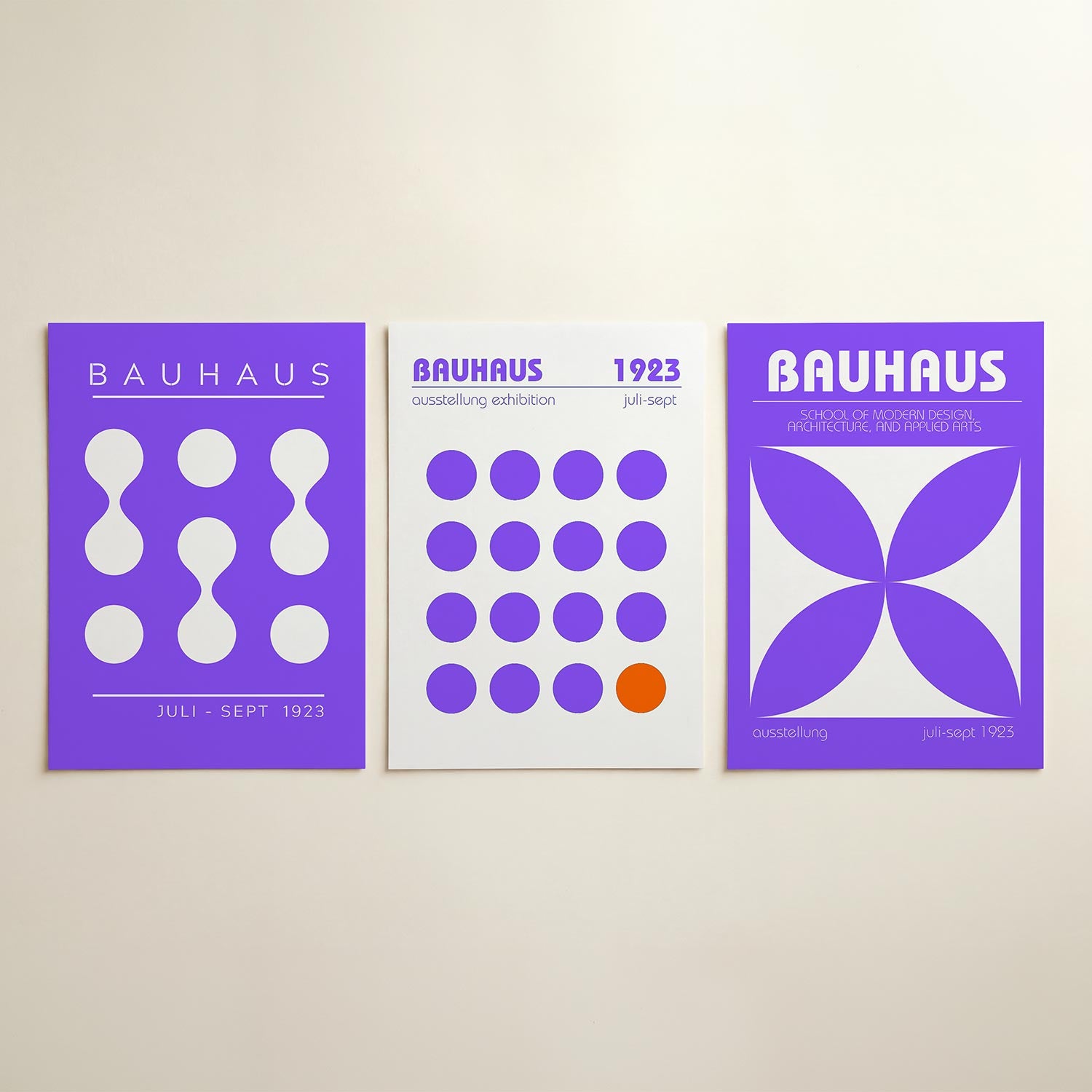 Vorm en kleur Posterset