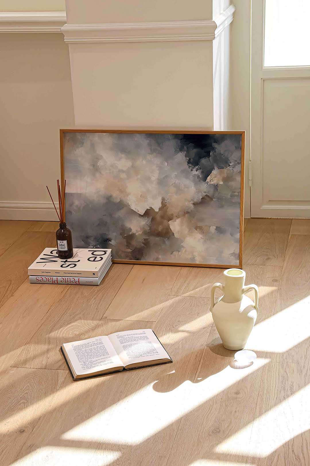 Abstracte wolken Poster