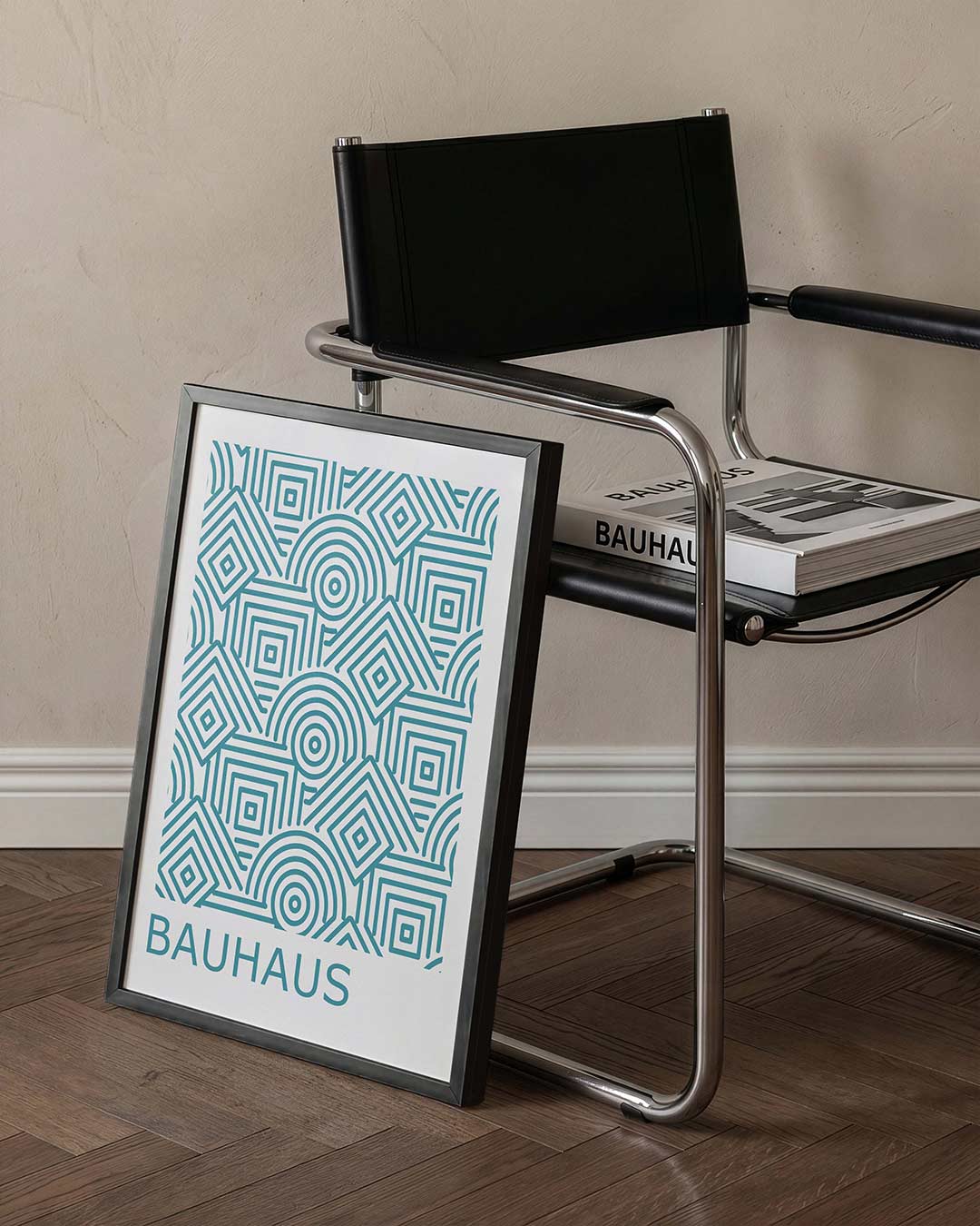 Lijnen en patronen Poster
