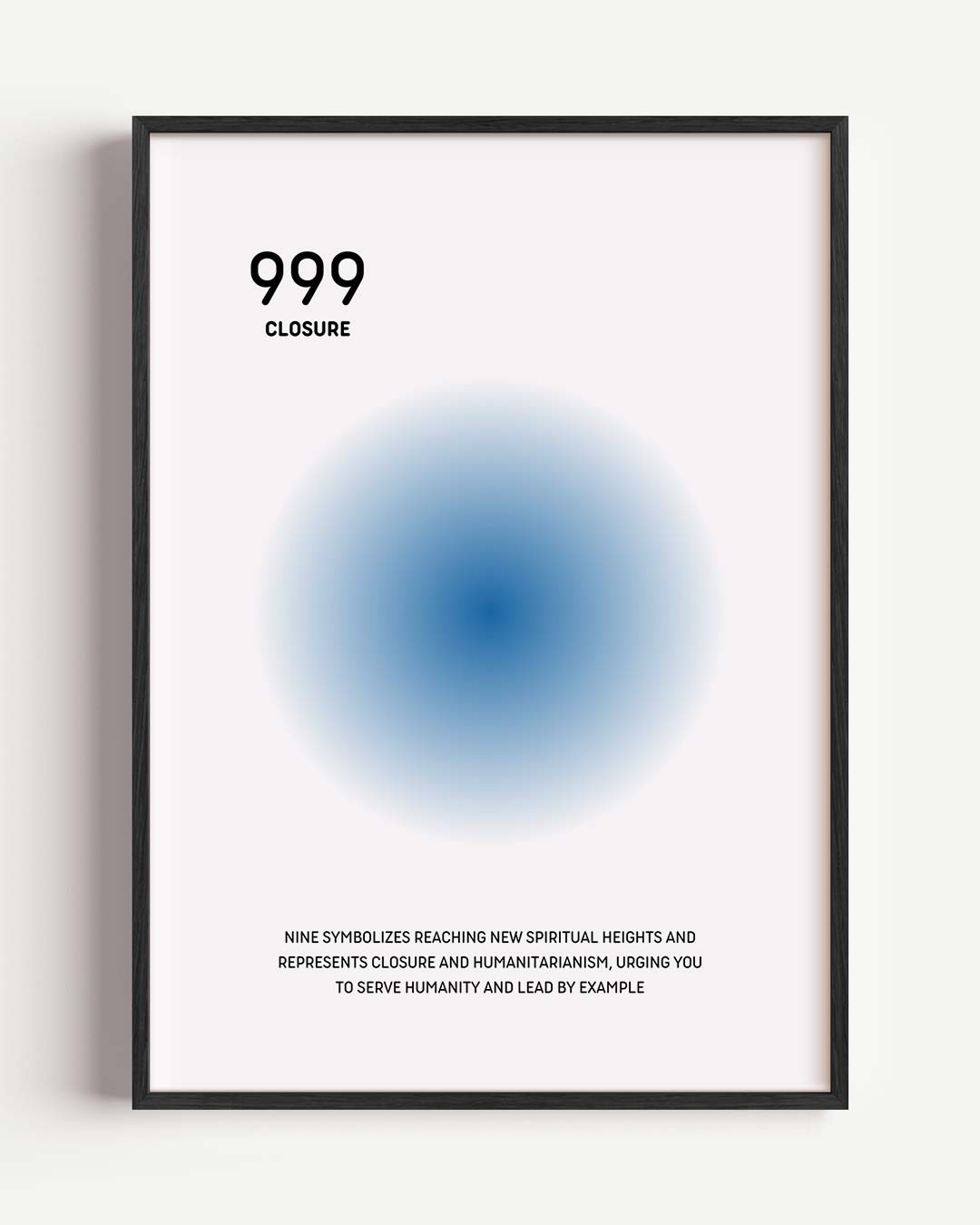 Inspirerende 999 Spirituele Poster-WallArtistic