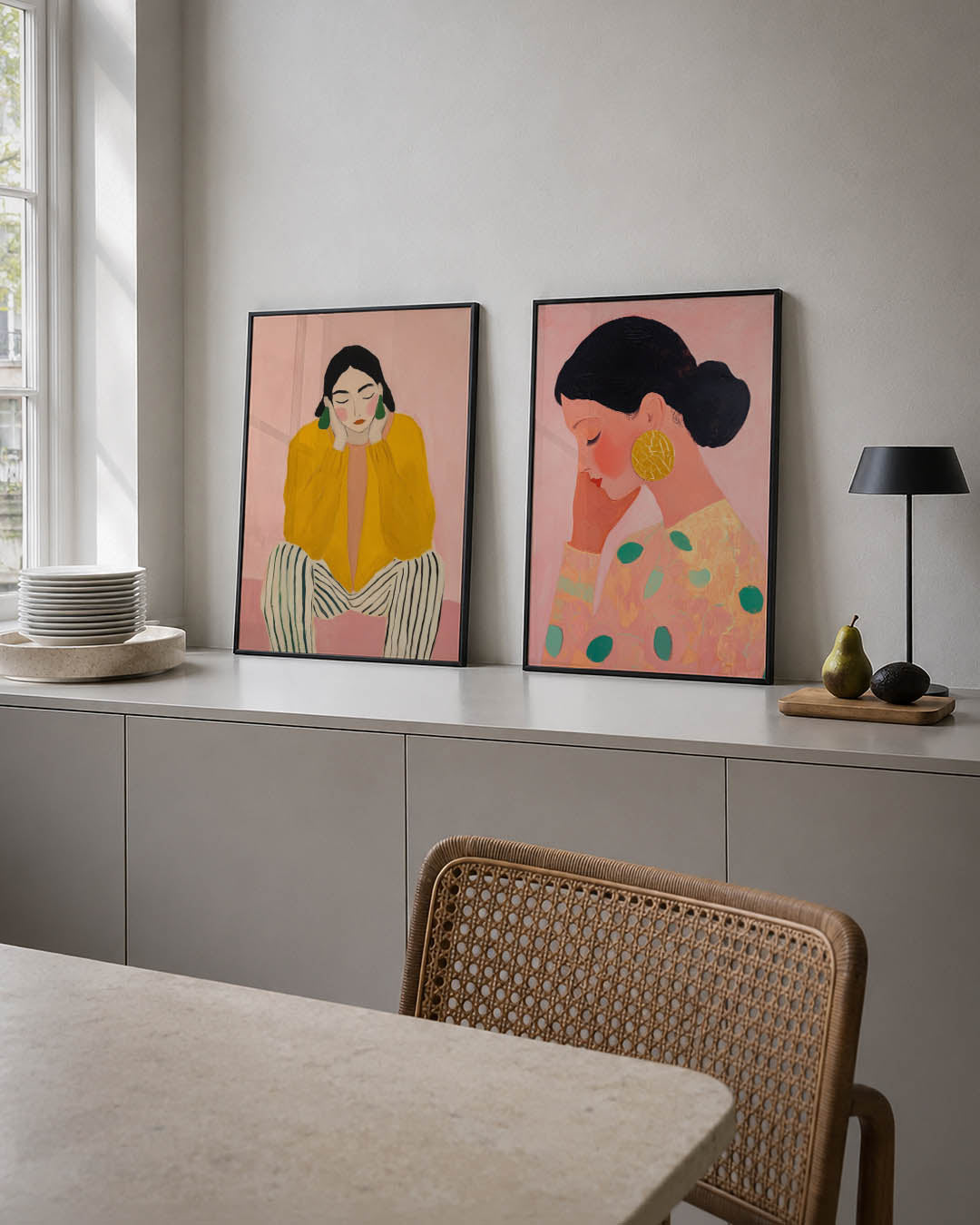 Kleur en rust Posterset