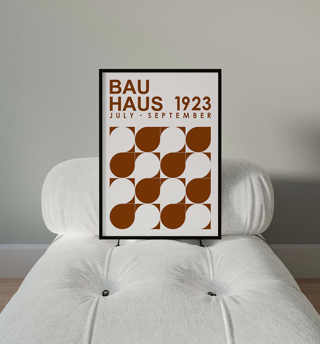 Vormen en vlakken Poster