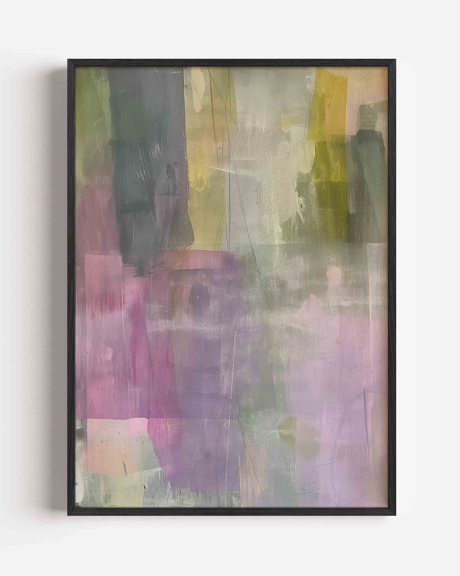 Abstracte kleurencompositie Poster