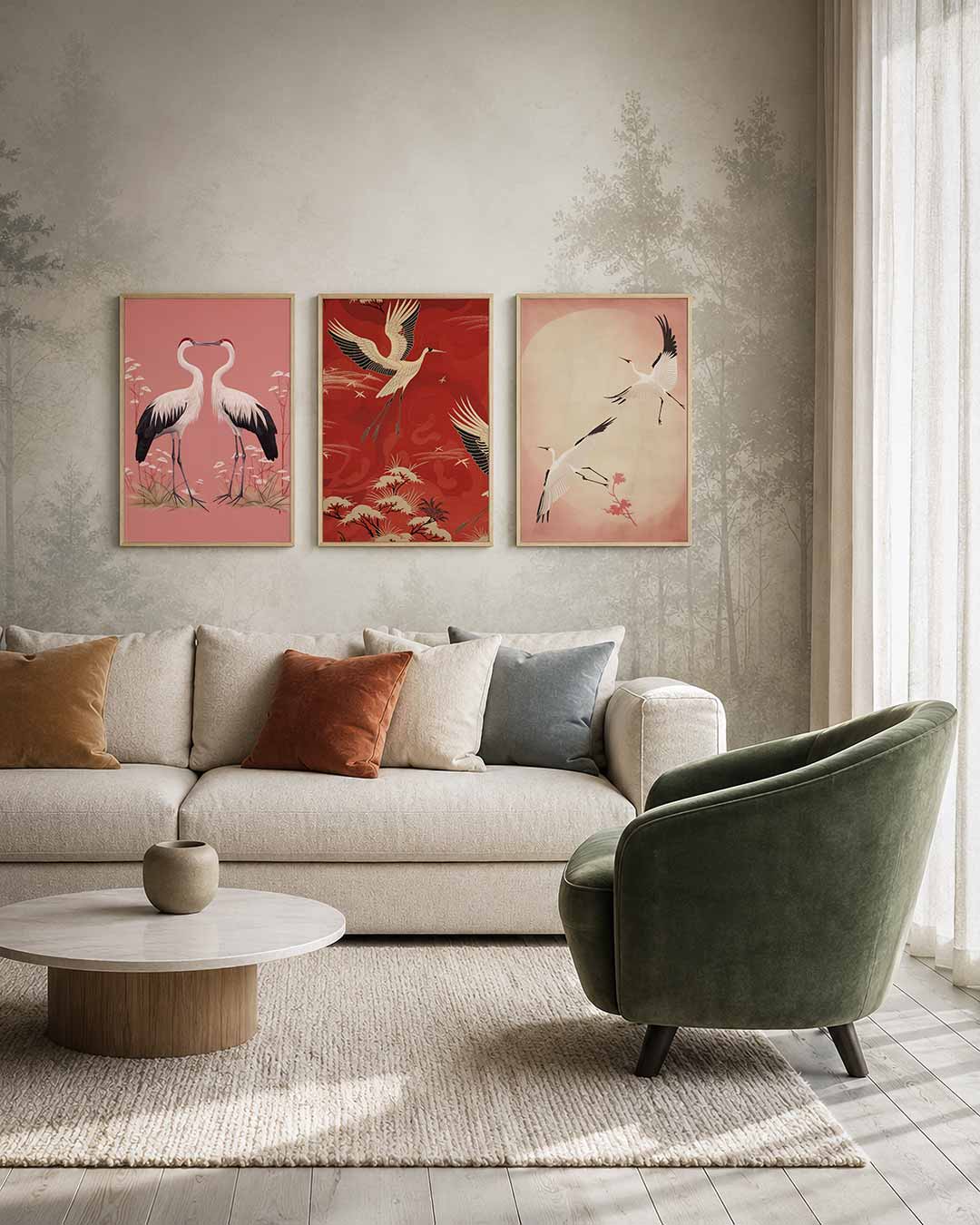 Elegante symmetrie Posterset