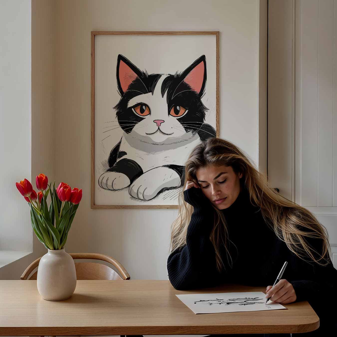 Schattige Kattenposter-WallArtistic