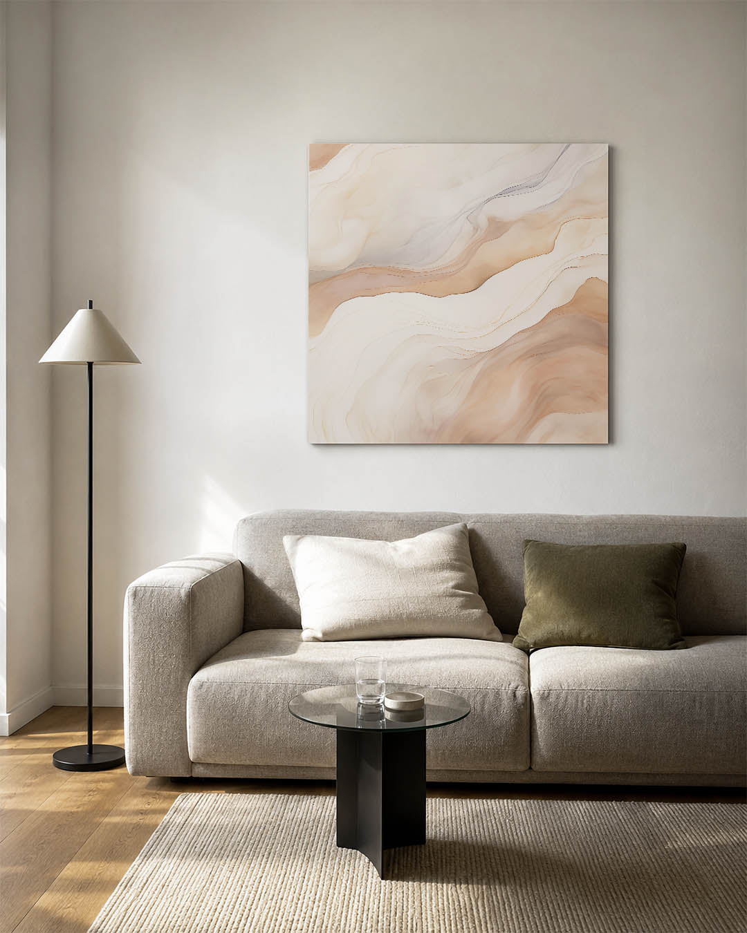 Organische lijnen Kunstwerk