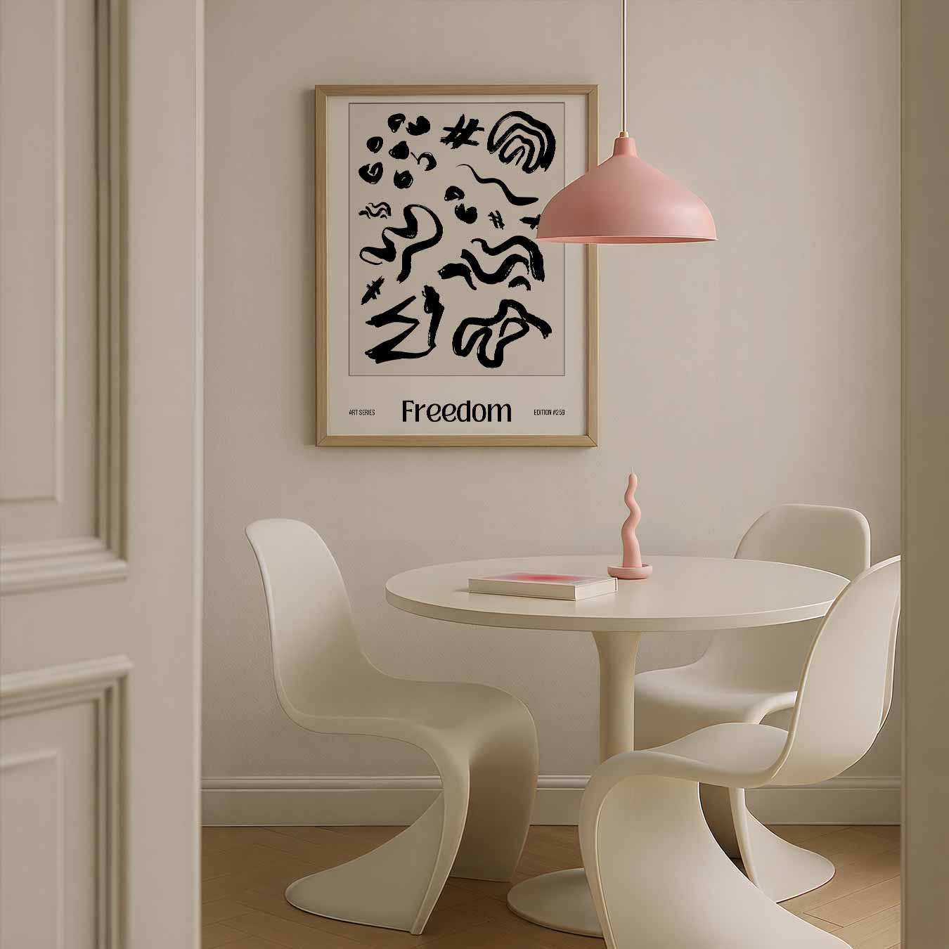Artistieke Vrijheid Poster-WallArtistic