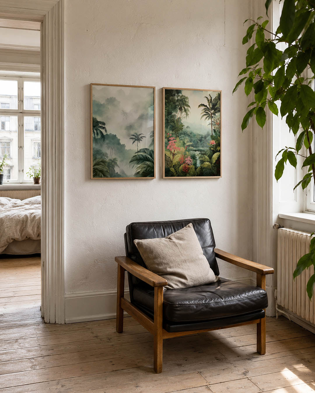 Mistige jungle Posterset
