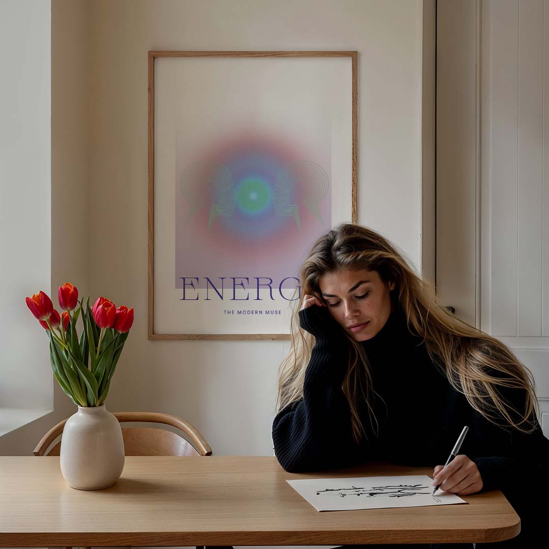Modern Muse Energy Poster-WallArtistic