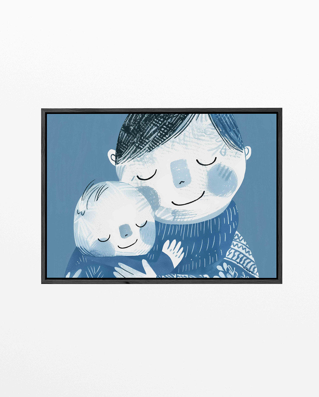 Knuffelende figuren Kunstwerk