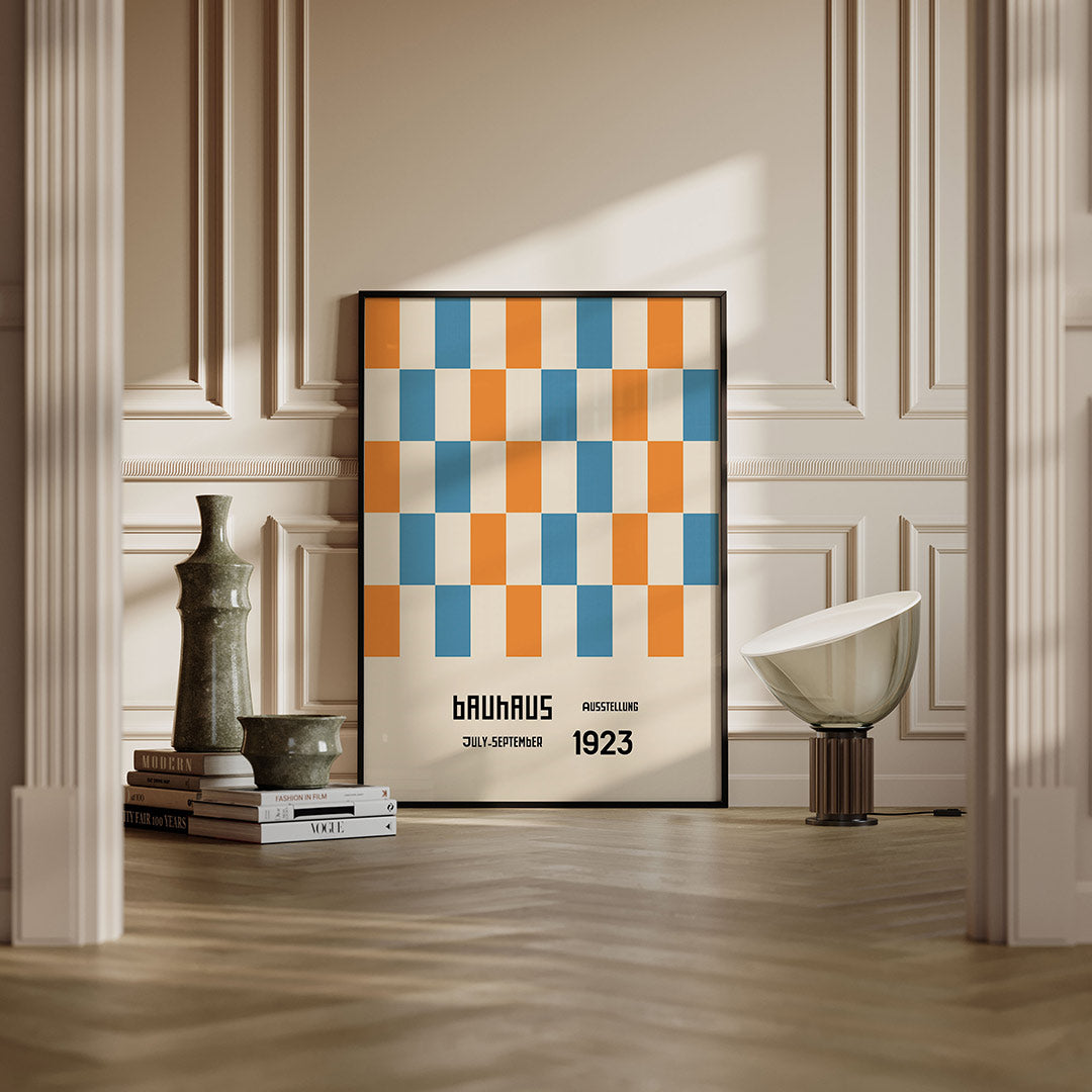 Kleurvlakken ritme Poster