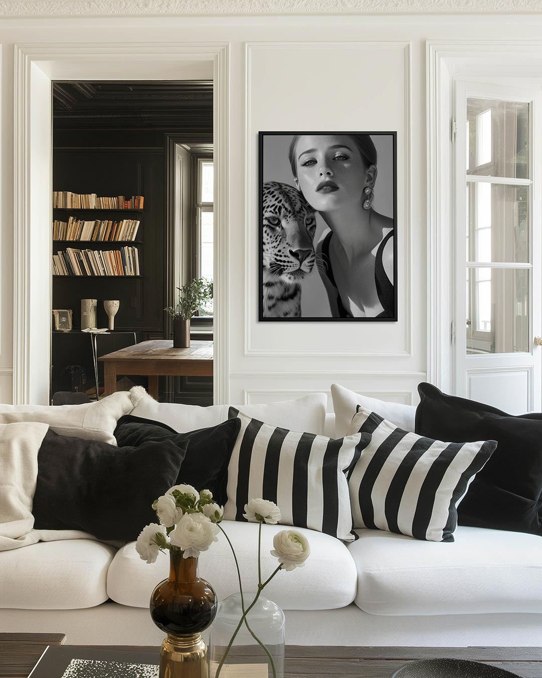 Dierlijke elegantie Kunstwerk