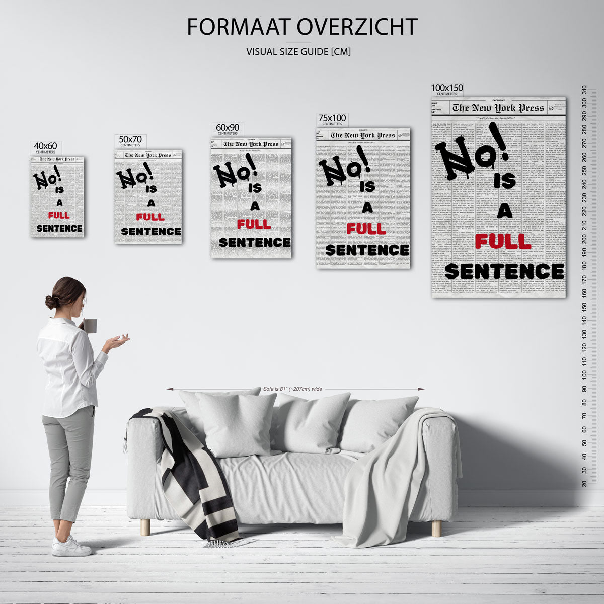 Typografische uitspraak Kunstwerk