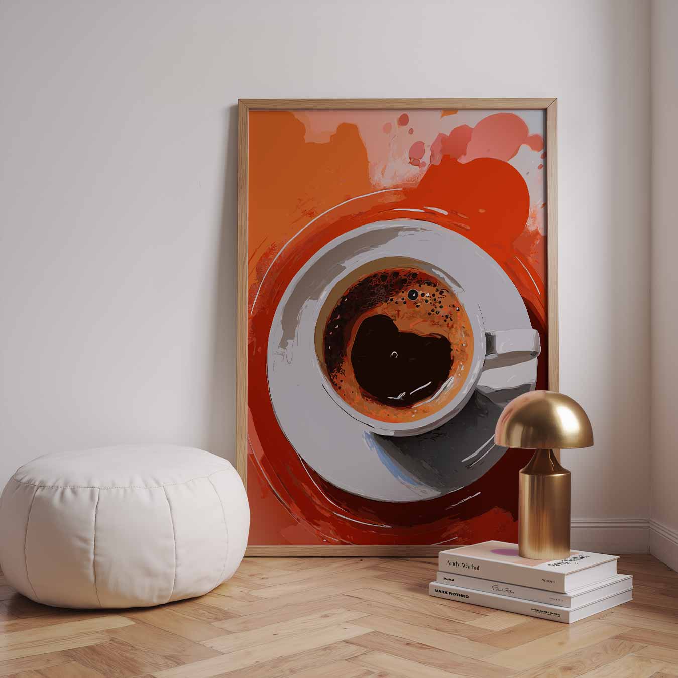 Coffee Love Art Poster-WallArtistic