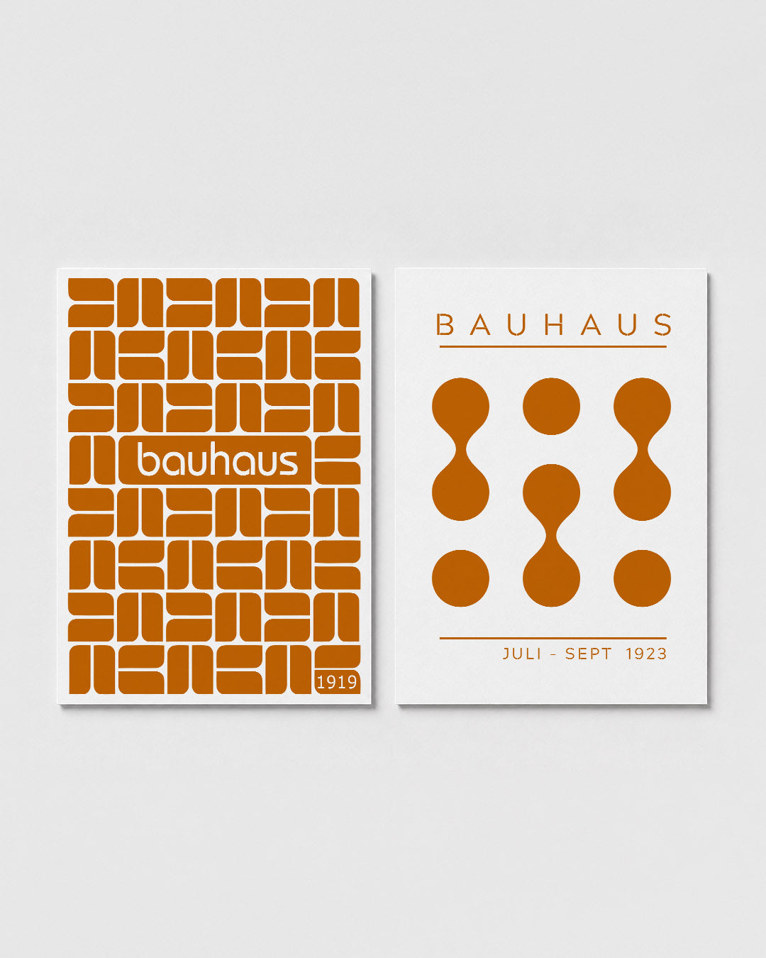 Vormritme en kleur Posterset