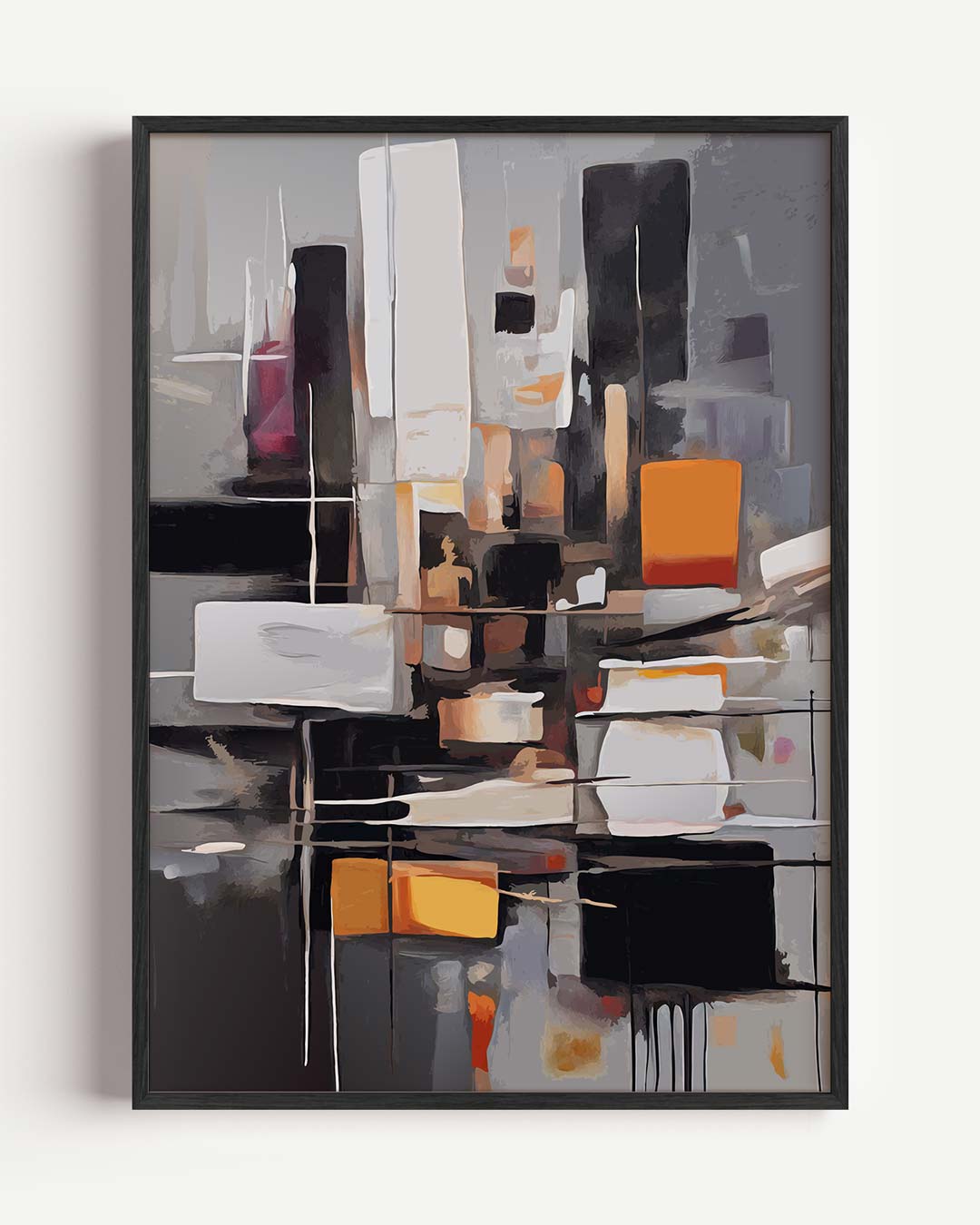 Moderne Abstracte Kunstposter-WallArtistic