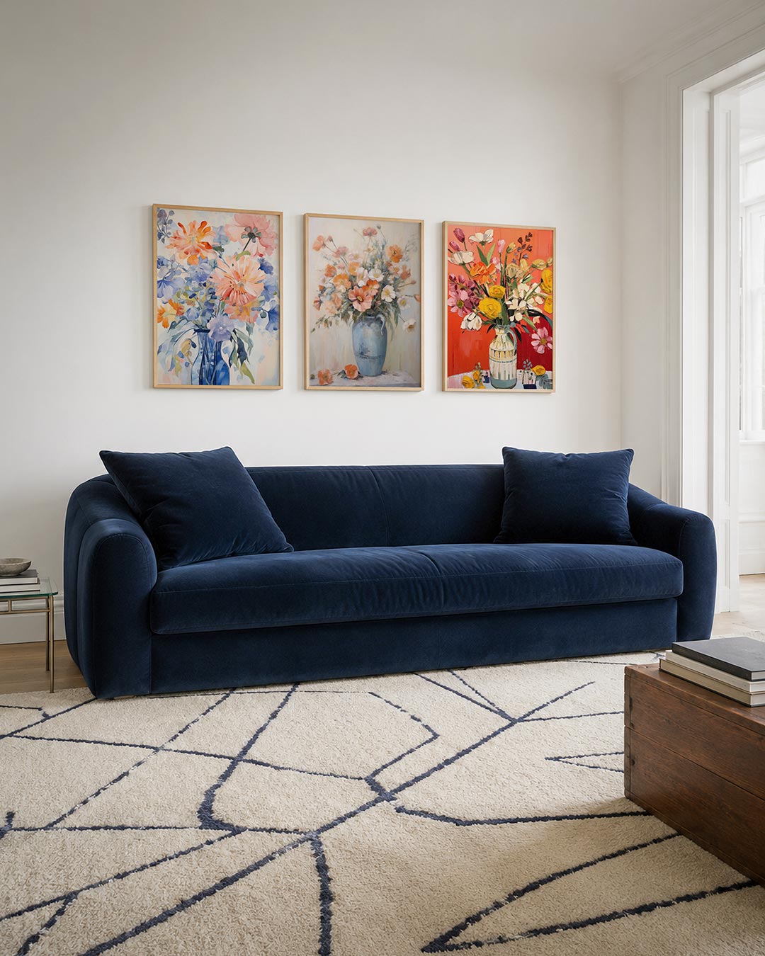 Bloemrijke kleurexplosie Posterset